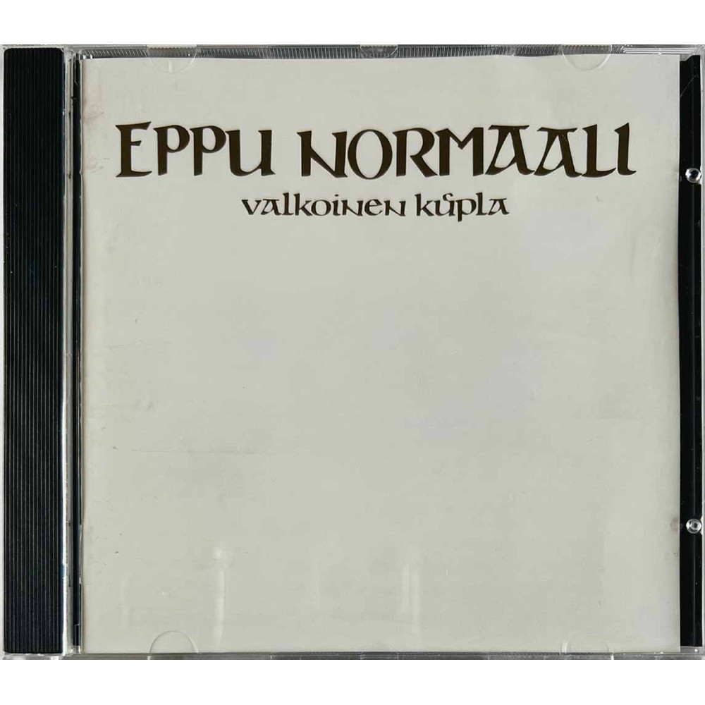 Eppu Normaali CD Valkoinen kupla  kansi VG+ levy EX- Käytetty CD