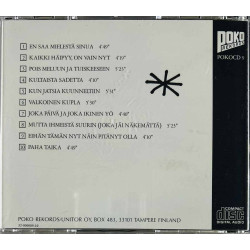 Eppu Normaali CD Valkoinen kupla  kansi VG+ levy EX- Käytetty CD