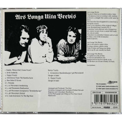 Nice CD Ars longa vita brevis  kansi EX levy EX Käytetty CD