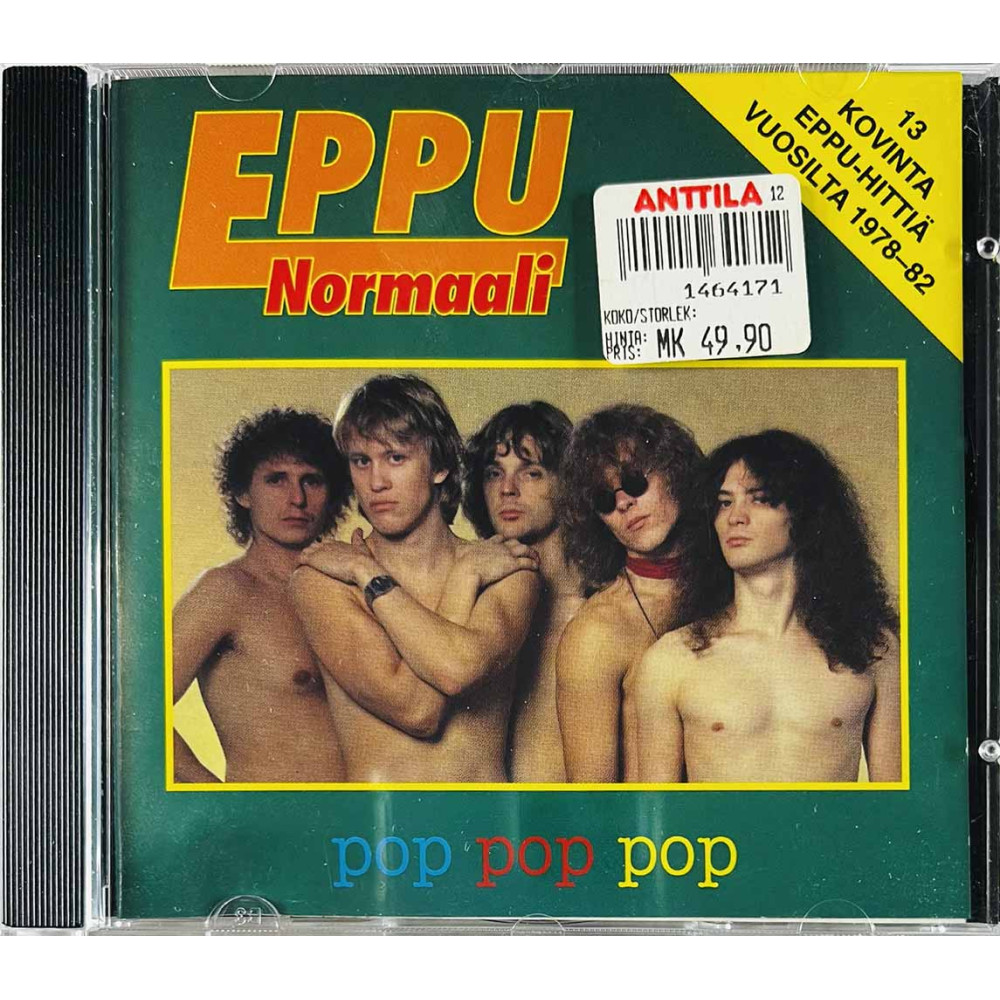 Eppu Normaali 1982/1993 POKOCD 100 Pop pop pop CD Begagnat