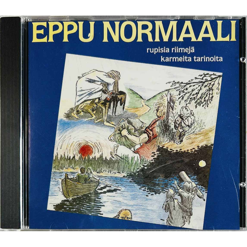 Eppu Normaali CD Rupisia riimejä karmeita tarinoita  kansi EX levy EX Käytetty CD