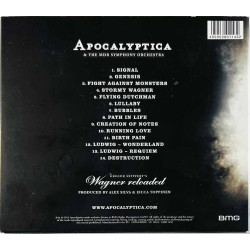 Apocalyptica CD Wagner Reloaded - Live In Leipzig  kansi VG+ levy EX Käytetty CD