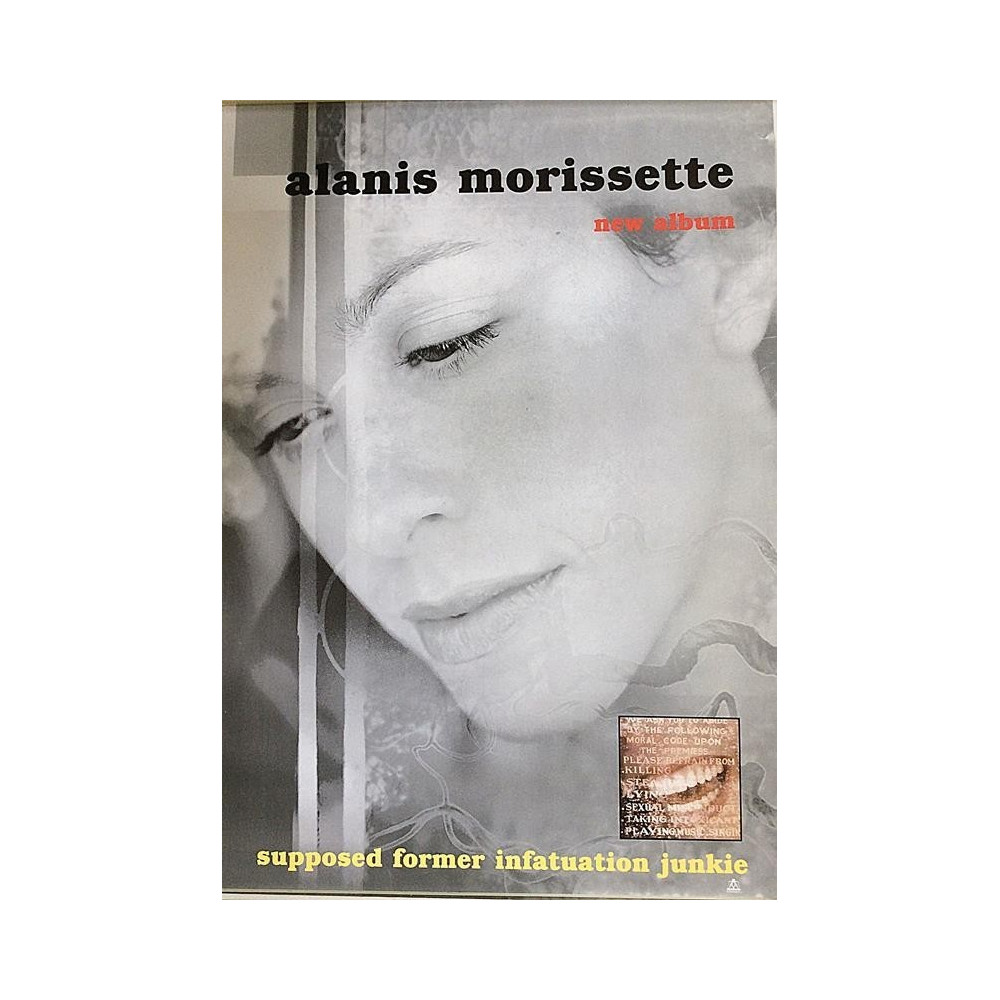 Morissette Alanis: new album supposed: Promojuliste 59cm x 84cm - JULISTE