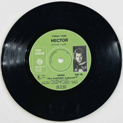 Hector 1974 TOP 79 Takataan roos / Laura begagnad singelskiva