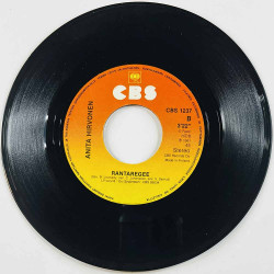 Hirvonen Anita Käytetty 7” ei kuvakantta Et usko kuinka koskeekaan /	Rantaregee  kansi Ei kuvakantta levy EX- käytetty vinyylisi