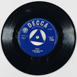 Harry Grove and his Music 1958 11050 45-F I'll be with you in apple blossom time / Trudie begagnad singelskiva