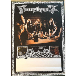 Finntroll: Midnattes / Jaktens Tid: Promojuliste 41cm x 59cm - Begagnat Poster