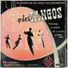 Bela Sanders und Tanz-Streichorchester käytetty 7” kuvakannella Vier Tangos EP  kansi EX- levy EX- käytetty vinyylisingle PS
