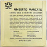 Marcato Umberto käytetty 7” kuvakannella Lazzarella, Chella ‘Lla / Ghitarra e mandolino  kansi EX- levy VG käytetty vinyylisingl