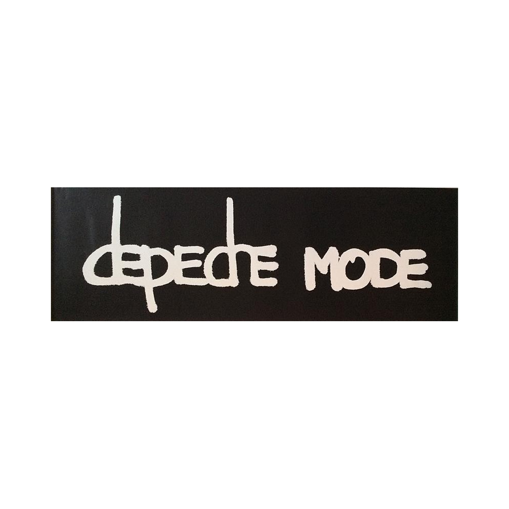 Depeche Mode logo: Promojuliste 25cm x 75cm - JULISTE
