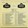 Ros Edmundo 1958 SDE 7074 Rhythms of the South EP begagnad singelskiva