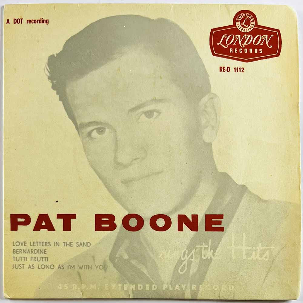 Boone Pat käytetty 7” kuvakannella Sings The Hits No. 3  kansi VG+ levy VG+ käytetty vinyylisingle PS