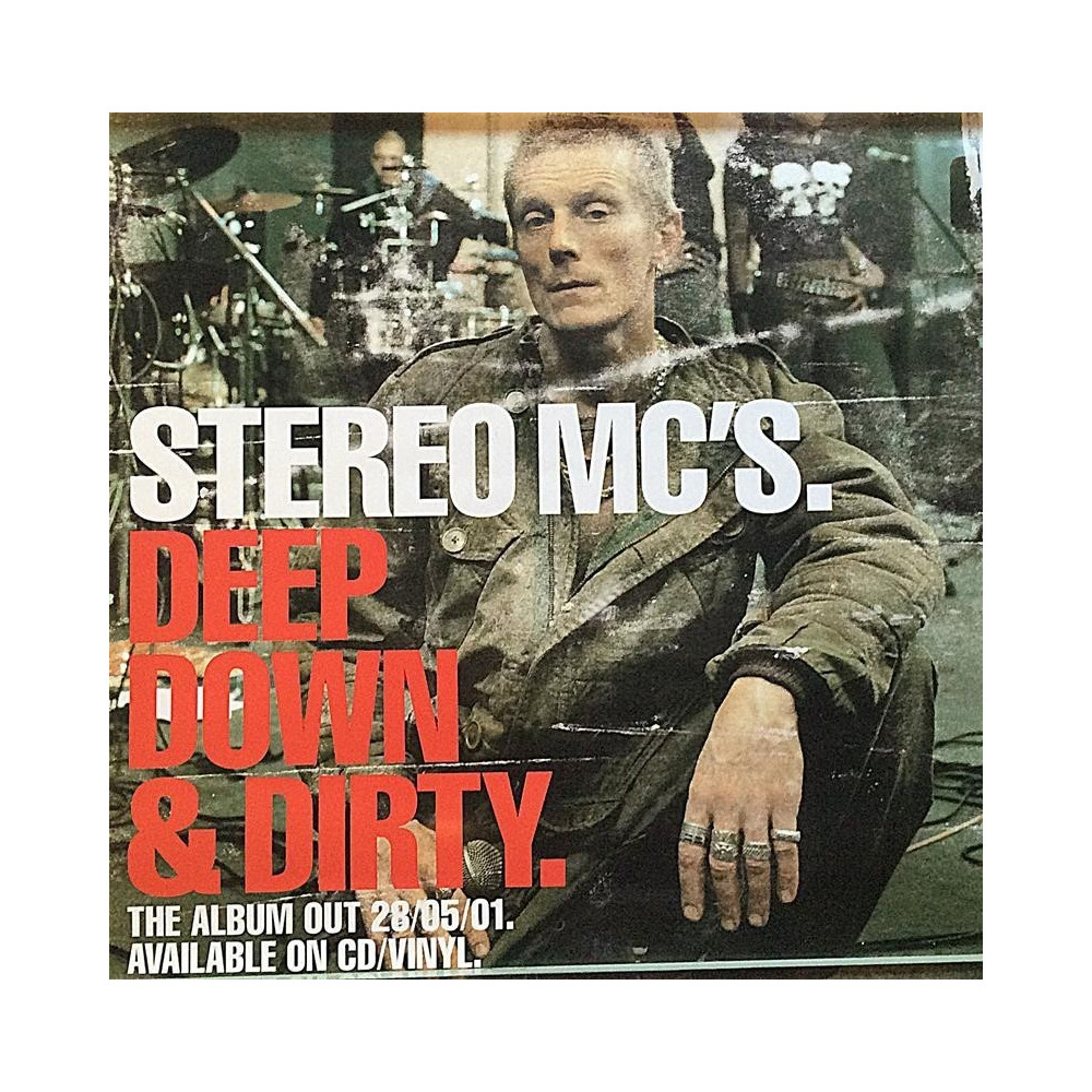 Stereo MC’s: Deep Down & Dirty: Promojuliste 30cm x 30cm - JULISTE