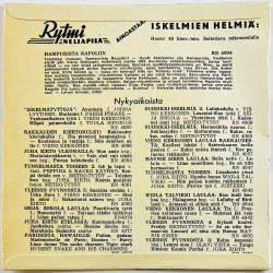 Vieno Kekkonen, Juha Eirto, Elias Palola 1957 RN 4094 Hampurista Napoliin begagnad singelskiva