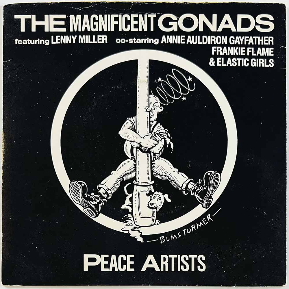 Magnificent Gonads 1982 SHH 134 Peace Artists EP begagnad singelskiva