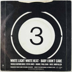Professionals 1980 VS 376 One Two Three / White Light White Heat begagnad singelskiva
