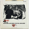 4 Skins käytetty 7” kuvakannella One law for them / Brave new world  kansi EX levy VG käytetty vinyylisingle PS