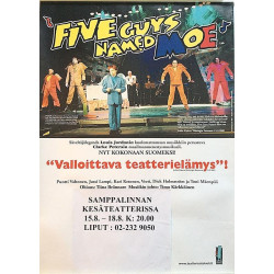 Five Guys Named Moe: Tapahtumajuliste 42cm x 59cm - Begagnat Poster