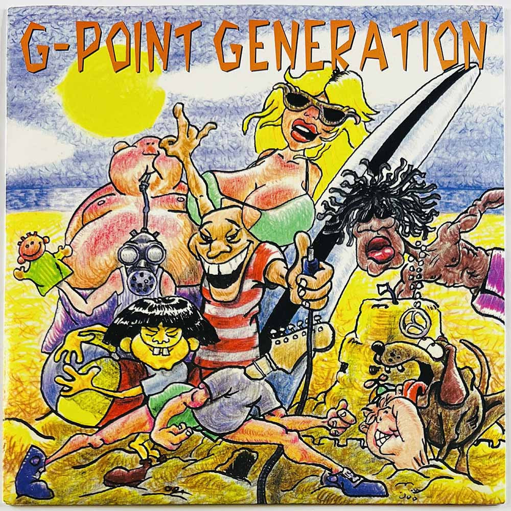 G-Point Generation käytetty 7” kuvakannella This generation is on vacation / True love  kansi EX levy EX käytetty vinyylisingle 
