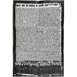 Conflict 1985 MORT 8 This is not enough stand up and fucking fight begagnad singelskiva
