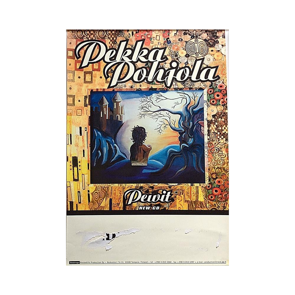 Pohjola Pekka: Pewit: Keikkajuliste 39cm x 59cm - JULISTE