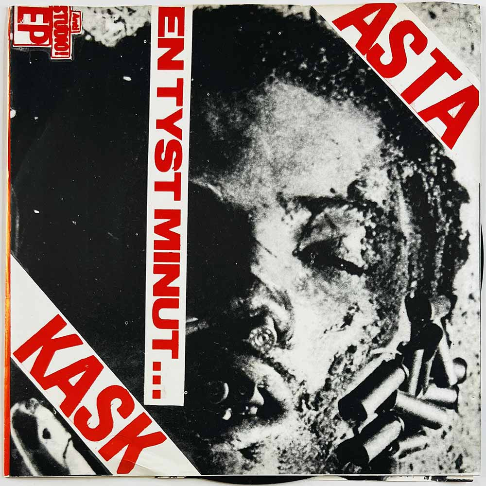 Asta Kask käytetty 7” kuvakannella En tyst minut... studio EP  kansi EX levy EX käytetty vinyylisingle PS
