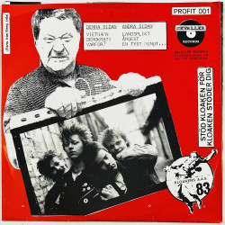 Asta Kask käytetty 7” kuvakannella En tyst minut... studio EP  kansi EX levy EX käytetty vinyylisingle PS