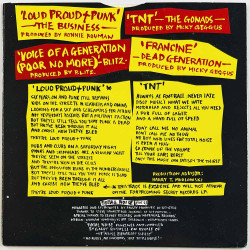 Business, Gonads, Blitz, Dead Generation 1982 TOT 1 Total Noise #1 EP begagnad singelskiva