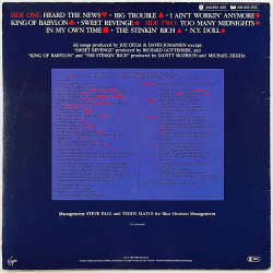 Johansen David Käytetty LP Sweet revenge  kansi VG+ levy EX- Käytetty LP