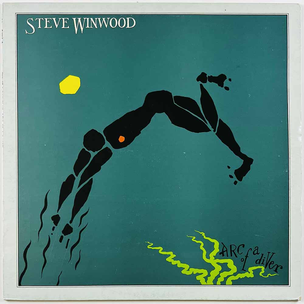 Winwood Steve Käytetty LP Arc of a diver  kansi VG+ levy EX Käytetty LP
