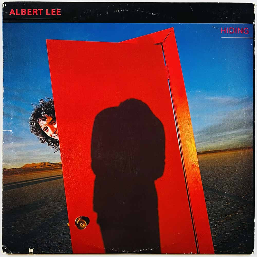 Lee Albert Käytetty LP Hiding  kansi VG+ levy VG+ Käytetty LP