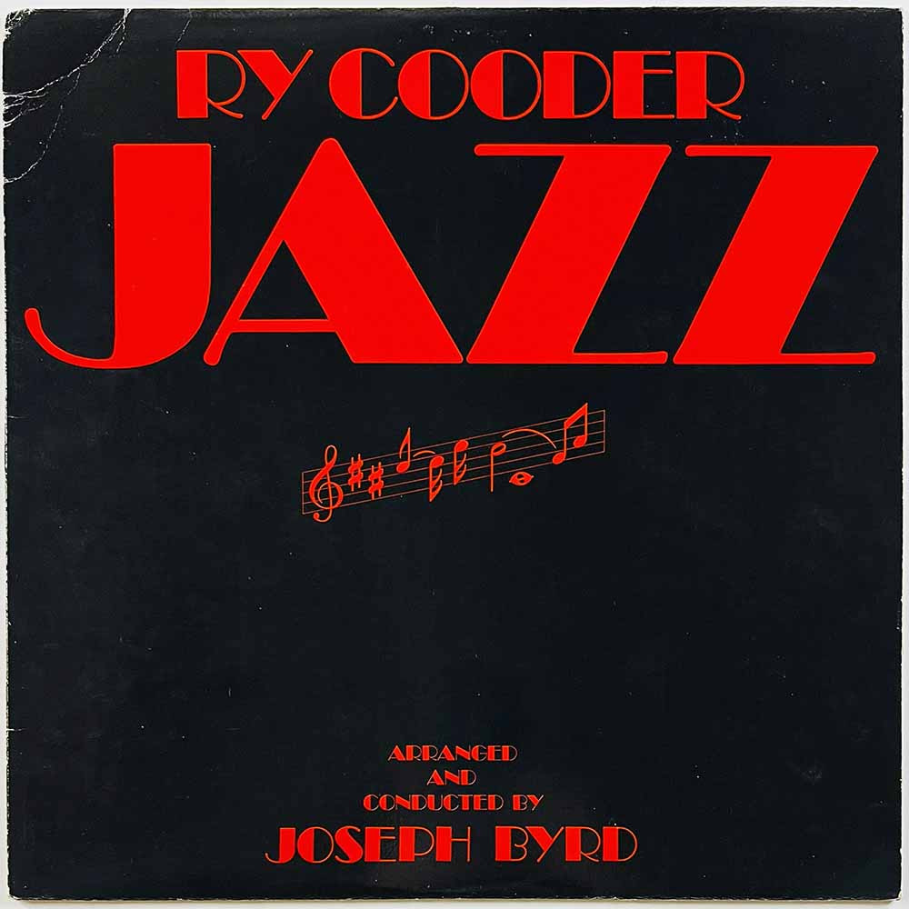 Cooder Ry Käytetty LP Jazz  kansi VG levy EX- Käytetty LP