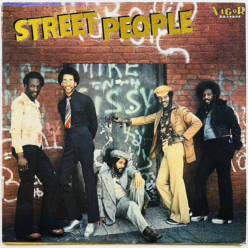 Street People Käytetty LP Street People  kansi EX levy EX Käytetty LP