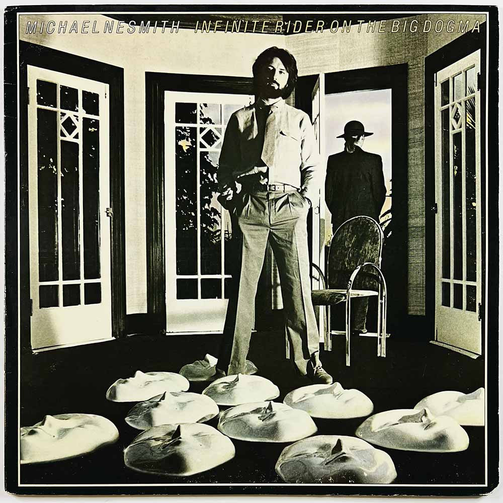Nesmith Michael Käytetty LP Infinite rider on the big dogma  kansi EX- levy EX- Käytetty LP