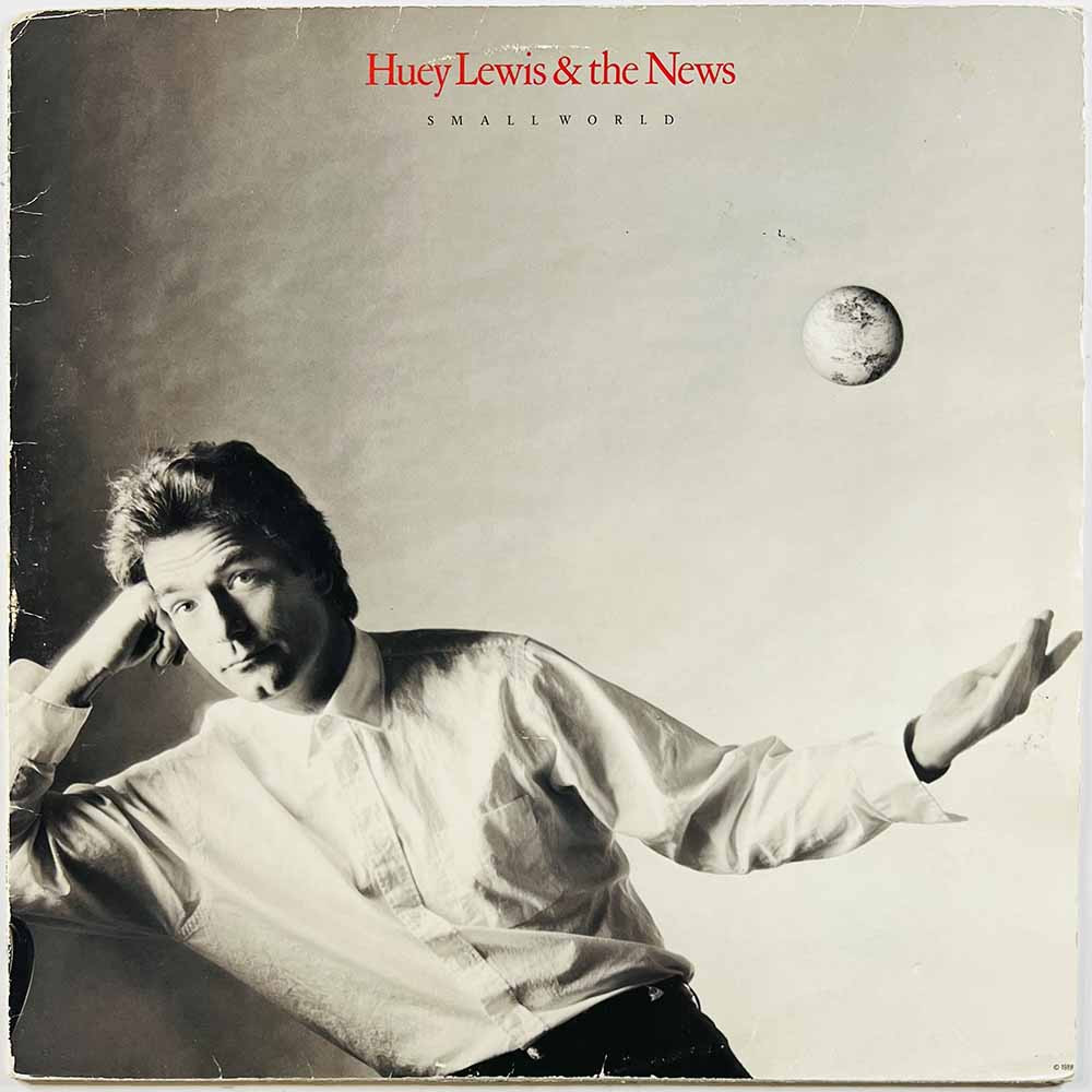 Huey Lewis & The News 1988 CHR-1622 Small World Begagnat LP