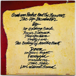 Graham Parker and the Rumour 1980 AL 9517 The up escalator Begagnat LP