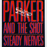 Graham Parker and the Shot Käytetty LP Steady Nerves  kansi EX- levy EX Käytetty LP