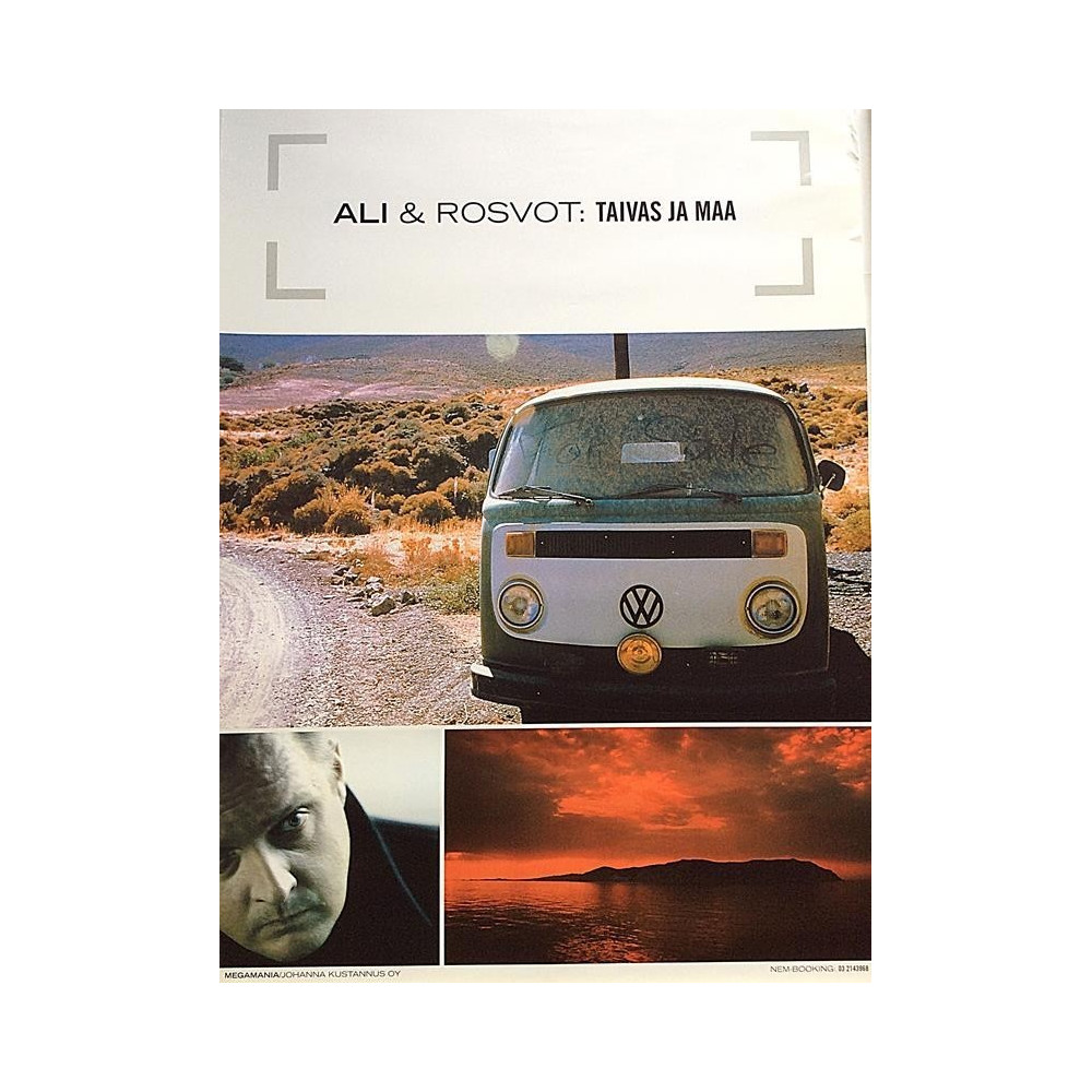 Ali & Rosvot: Taivas Ja Maa: Promojuliste 50cm x 69cm - JULISTE