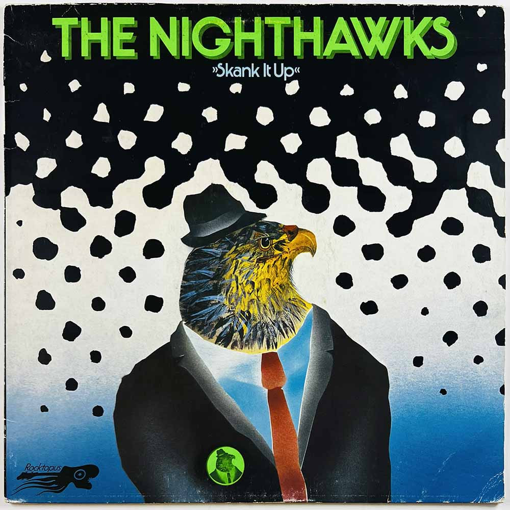 Nighthawks Käytetty LP Skank It Up  kansi VG levy EX- Käytetty LP