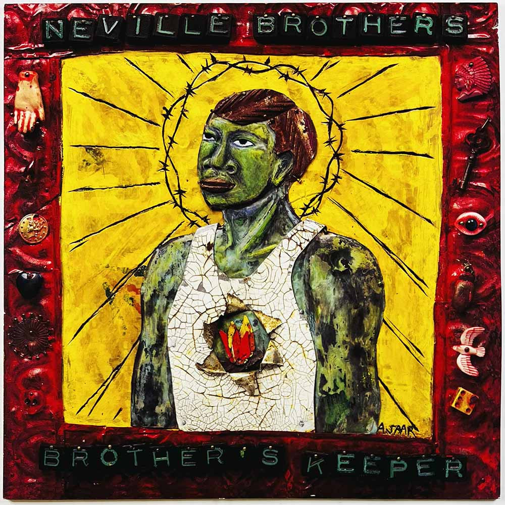 Neville Brothers 1990 75021 5312 1 Brother’s Keeper Begagnat LP