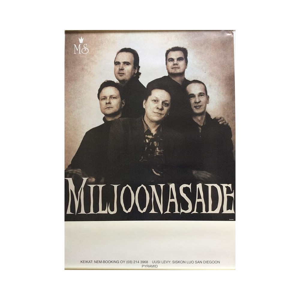 Miljoonasade: Keikkajuliste 40cm x 60cm - Used Poster
