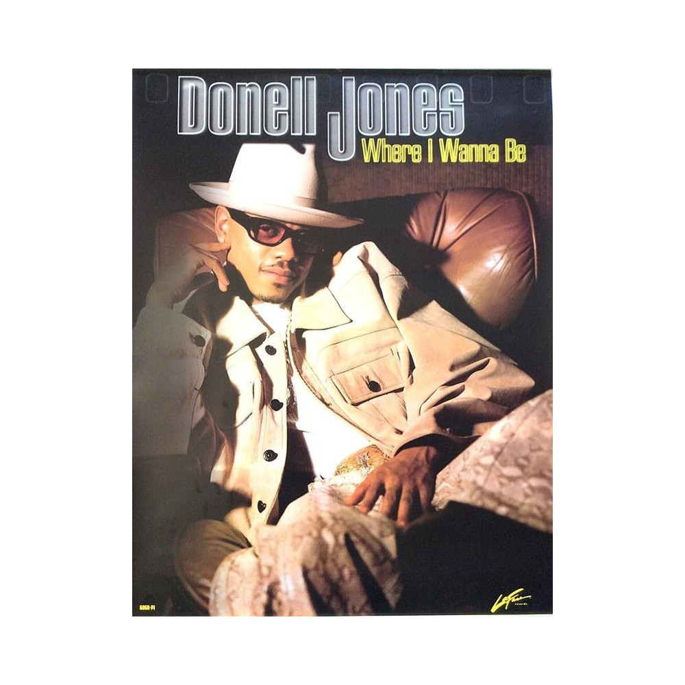 Jones Donell: Where I Wanna Be: Promojuliste 42cm x 53cm - Begagnat Poster