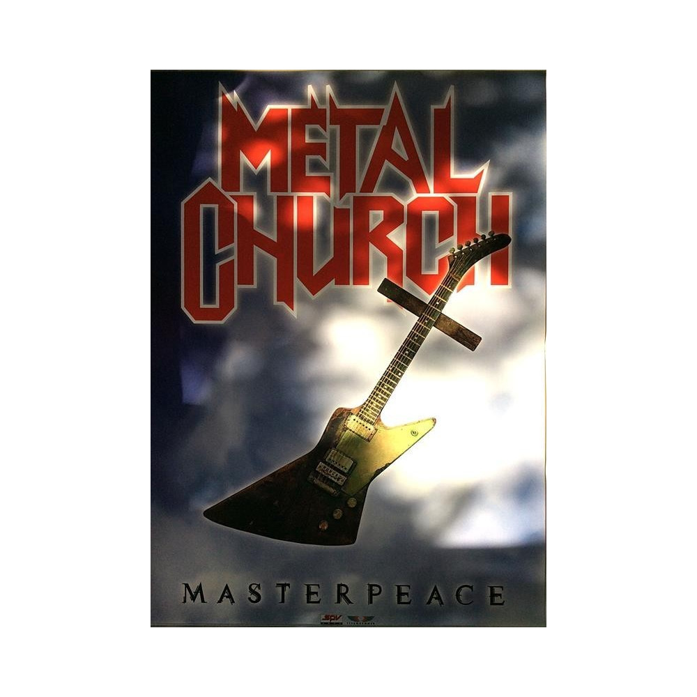 Metal Church: Masterpeace: Promojuliste 59cm x 83cm - Begagnat Poster