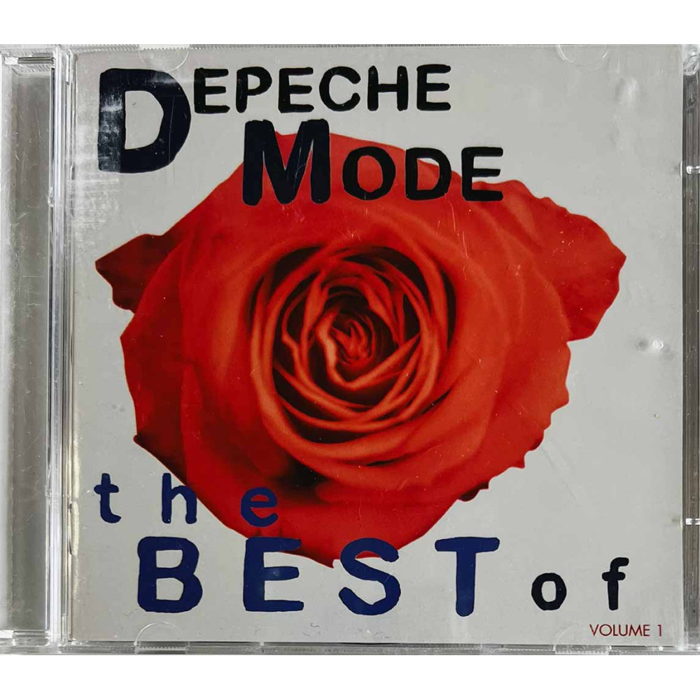 Depeche Mode CD The Best Of (Volume 1) CD + DVD  kansi EX levy EX- Käytetty CD