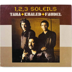 Taha Khaled Faudel CD 1, 2, 3 Soleils  kansi EX levy VG+ Käytetty CD