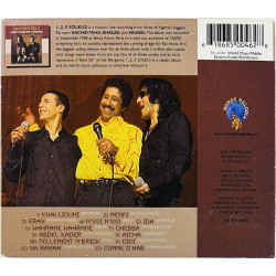 Taha Khaled Faudel CD 1, 2, 3 Soleils  kansi EX levy VG+ Käytetty CD