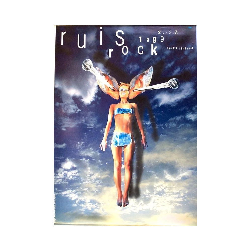 Ruiscrock 1999: Festarijuliste 59cm x 83cm - Begagnat Poster