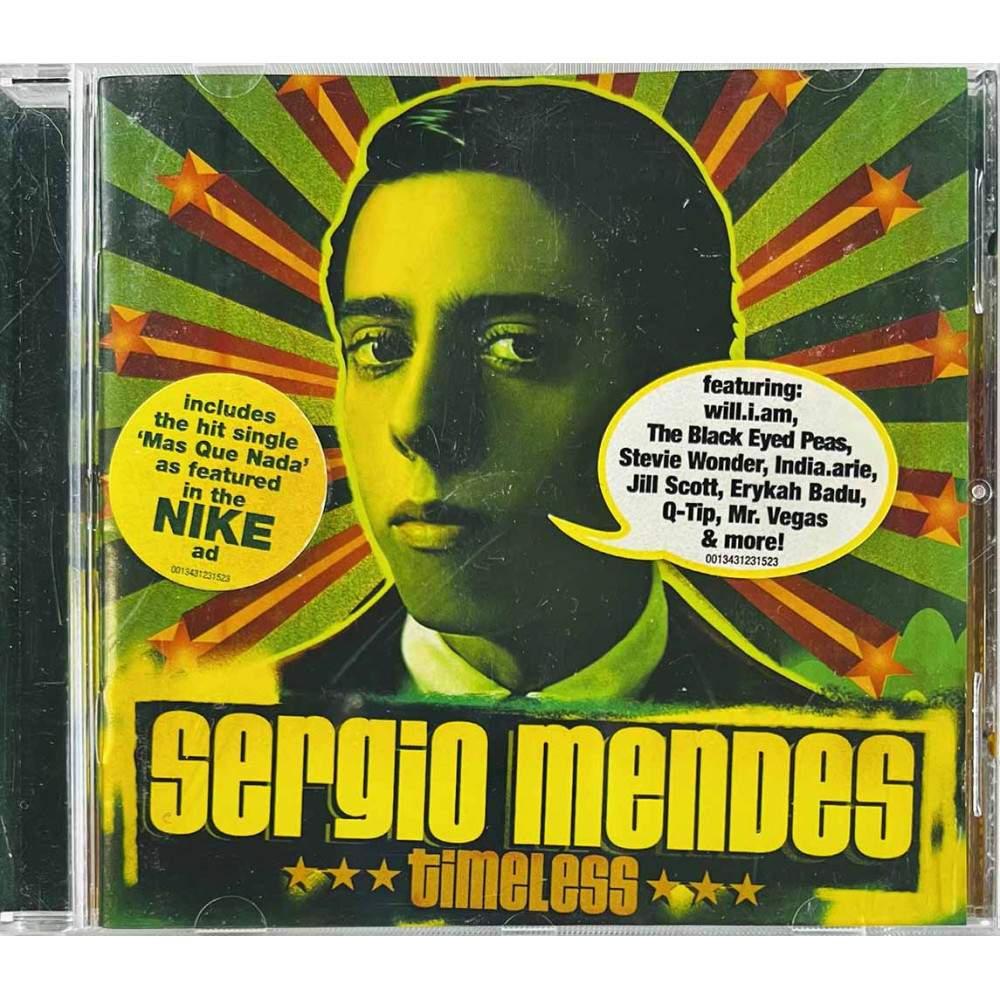 Mendes Sergio CD Timeless  kansi EX levy VG+ Käytetty CD