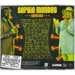 Mendes Sergio CD Timeless  kansi EX levy VG+ Käytetty CD