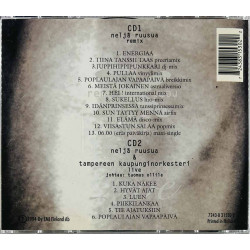 Neljä Ruusua CD Energiaa 2CD  kansi EX levy EX Käytetty CD